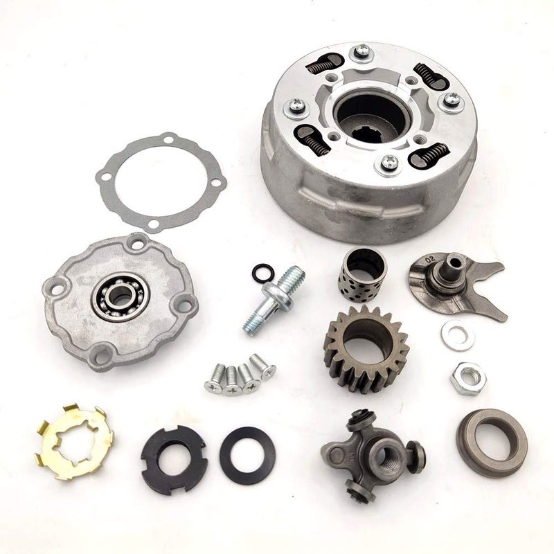 Hongyu ZTDZZH 18 Teeth Clutch Assembly Fit Semi Auto 50cc 70cc 90cc 110cc 125cc Dirt Bike Engine taotao sunl - Image 2